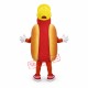 Smiling Hot Dog Mascot Costume Smiling Hot Dog Mascot Costume