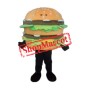 Giant Burger Mascot Costume