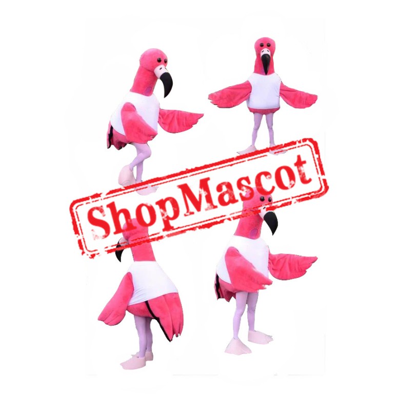 Lovely Flamingo Mascot Costume