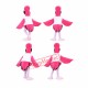 Lovely Flamingo Mascot Costume Lovely Flamingo Mascot Costume