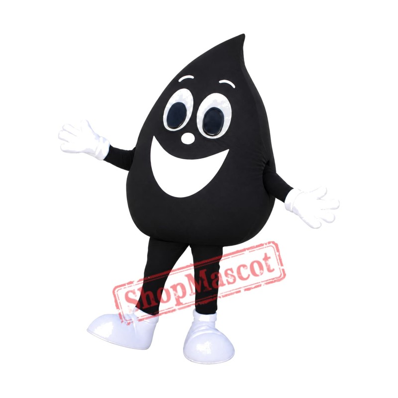 Oil Drip Mascot Costume Oil Drip Mascot Costume