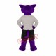 Purple Panther Mascot Costume Purple Panther Mascot Costume