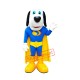 Superhero Dog Mascot Costume Superhero Dog Mascot Costume