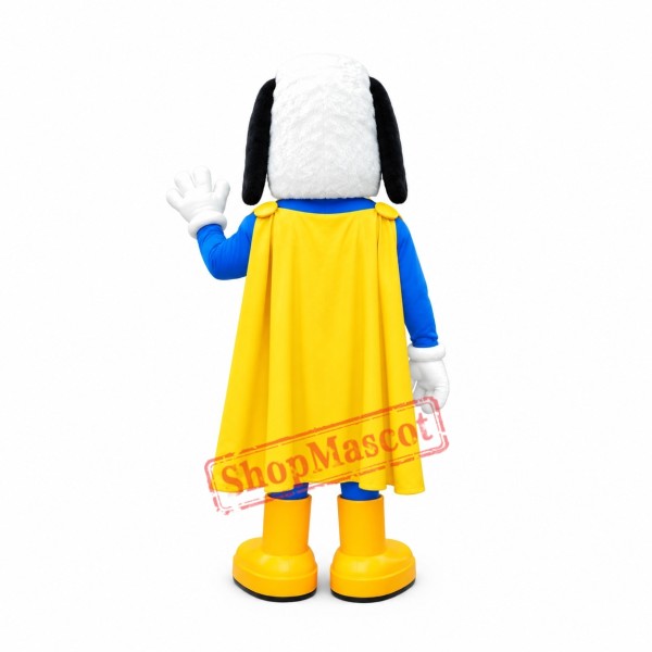 Superhero Dog Mascot Costume Superhero Dog Mascot Costume