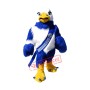 College Blue & White Eagle Mascot Costume