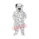 Cute Dalmatian Dog Mascot Costume Cute Dalmatian Dog Mascot Costume
