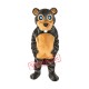 Cute Brown Beaver Mascot Costume Cute Brown Beaver Mascot Costume