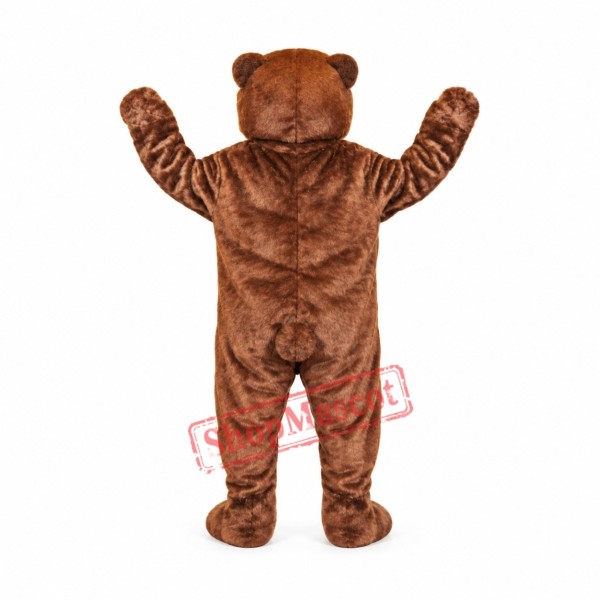 Fierce Realistic Grizzly Bear Mascot Costume Fierce Realistic Grizzly Bear Mascot Costume