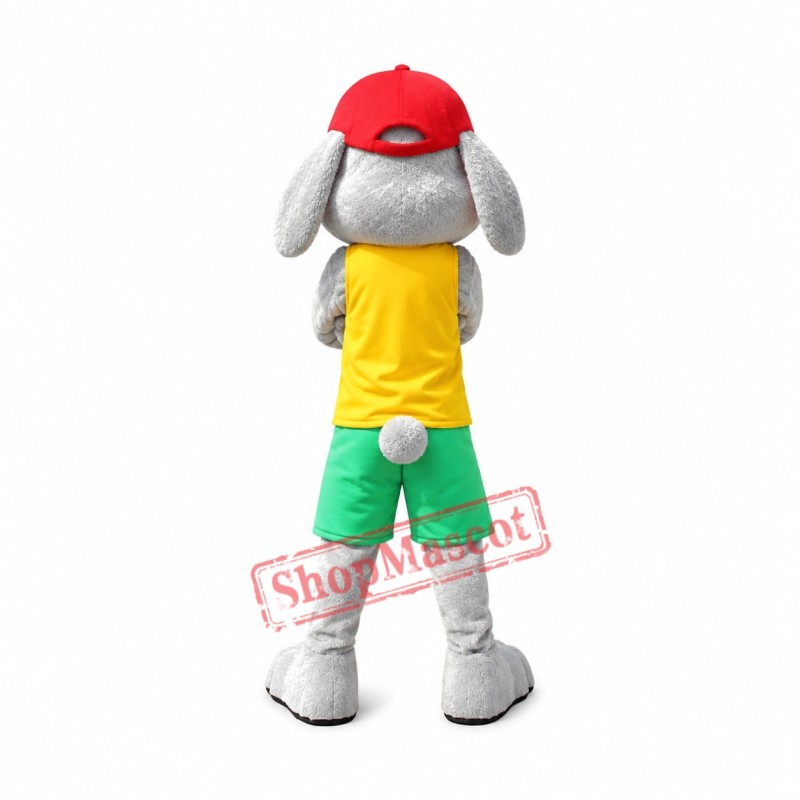 Sport College Rabbit Mascot Costume Sport College Rabbit Mascot Costume