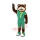 Happy Sport Bear Mascot Costume Happy Sport Bear Mascot Costume