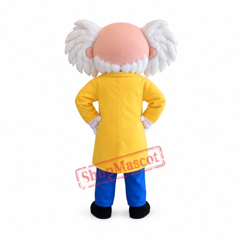 Elegant Grandpa Mascot Costume Elegant Grandpa Mascot Costume