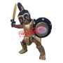Black Spartan Warrior Mascot Costume