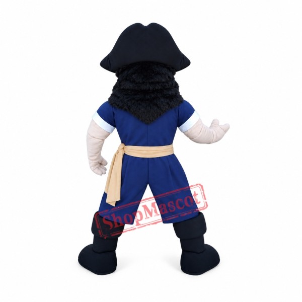 Realistic Buccaneer Mascot Costume Realistic Buccaneer Mascot Costume