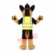 Staffs Police Dog Mascot Costume Staffs Police Dog Mascot Costume
