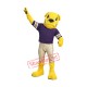 Yellow Bulldog Mascot Costume Yellow Bulldog Mascot Costume