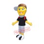 Light Lamp Bulb Boy Mascot Costume