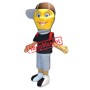 Light Lamp Bulb Boy Mascot Costume