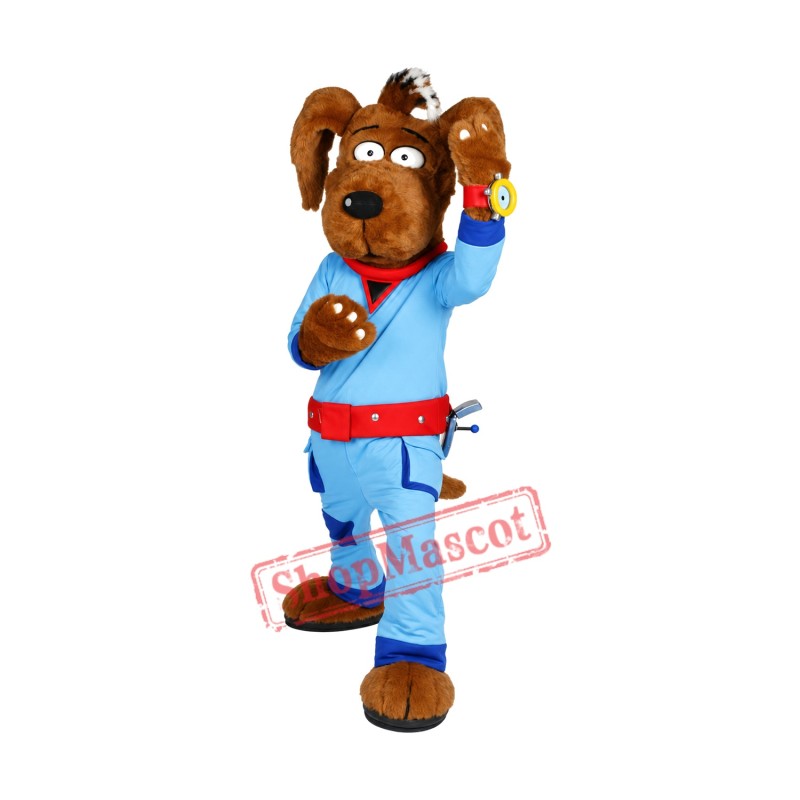 College Special Dog Mascot Costume