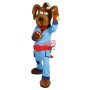 College Special Dog Mascot Costume