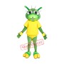 Green Bug Mascot Costume