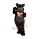 All Black Cat Mascot Costume All Black Cat Mascot Costume