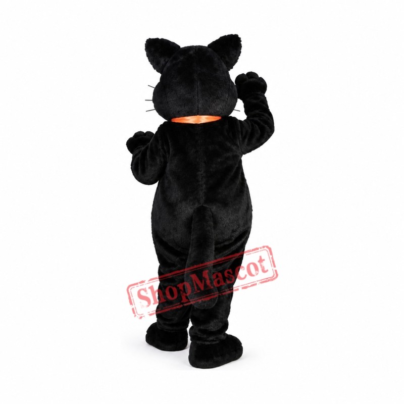 All Black Cat Mascot Costume All Black Cat Mascot Costume