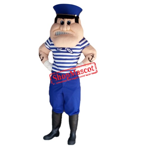 Realistic Sailor Mascot Costume