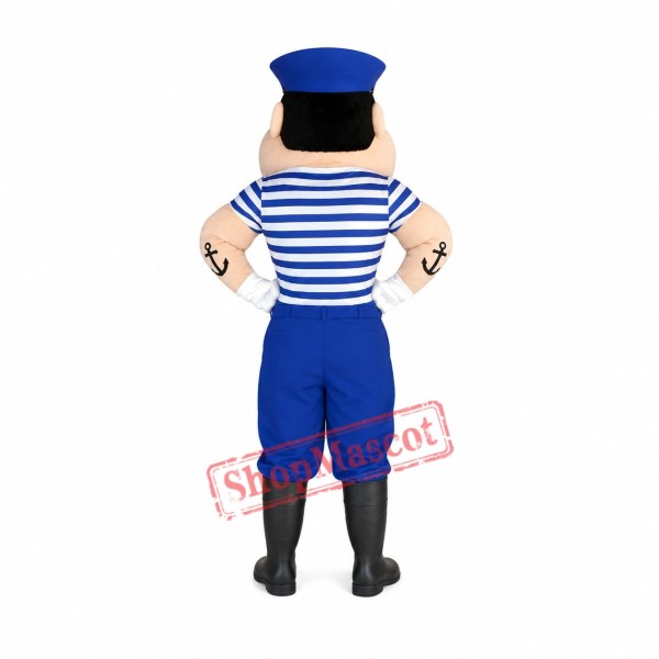 Realistic Sailor Mascot Costume Realistic Sailor Mascot Costume