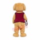 Brown Furry Dog Mascot Costume