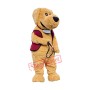 Brown Furry Dog Mascot Costume