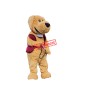 Brown Furry Dog Mascot Costume