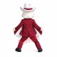 Old Colonel Mascot Costume Old Colonel Mascot Costume