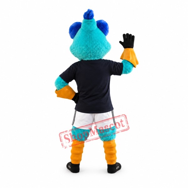 Sport Football Frog Mascot Costume