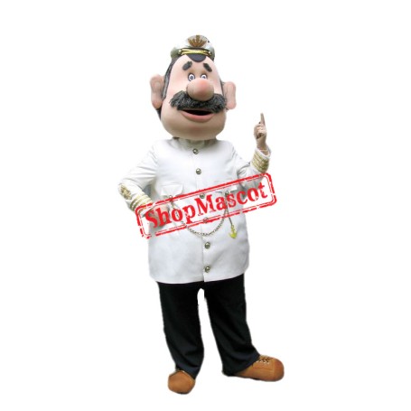 Old Captain Mascot Costume
