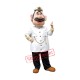 Old Captain Mascot Costume Old Captain Mascot Costume