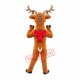 Friendly Realistic Deer Mascot Costume Friendly Realistic Deer Mascot Costume