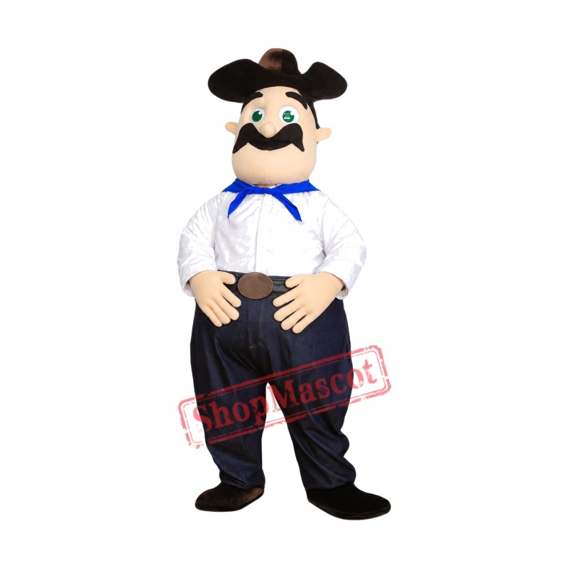 Sheriff Mascot Costume Sheriff Mascot Costume