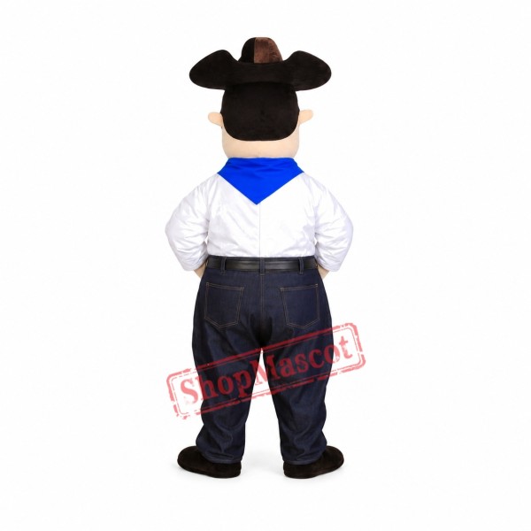 Sheriff Mascot Costume Sheriff Mascot Costume