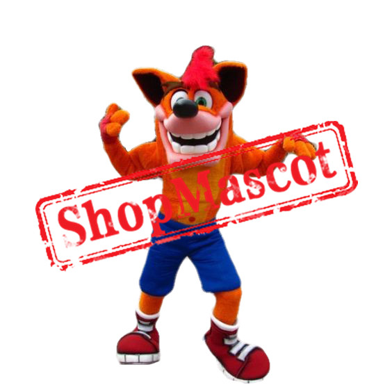 Crash Bandicoot Mascot Costume