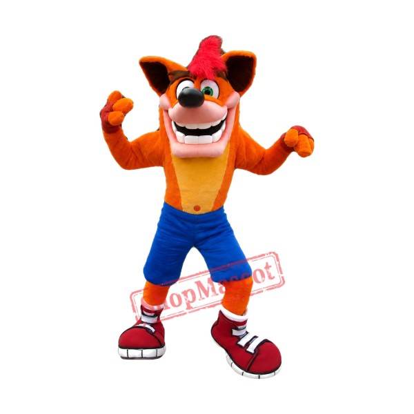 Crash Bandicoot Mascot Costume