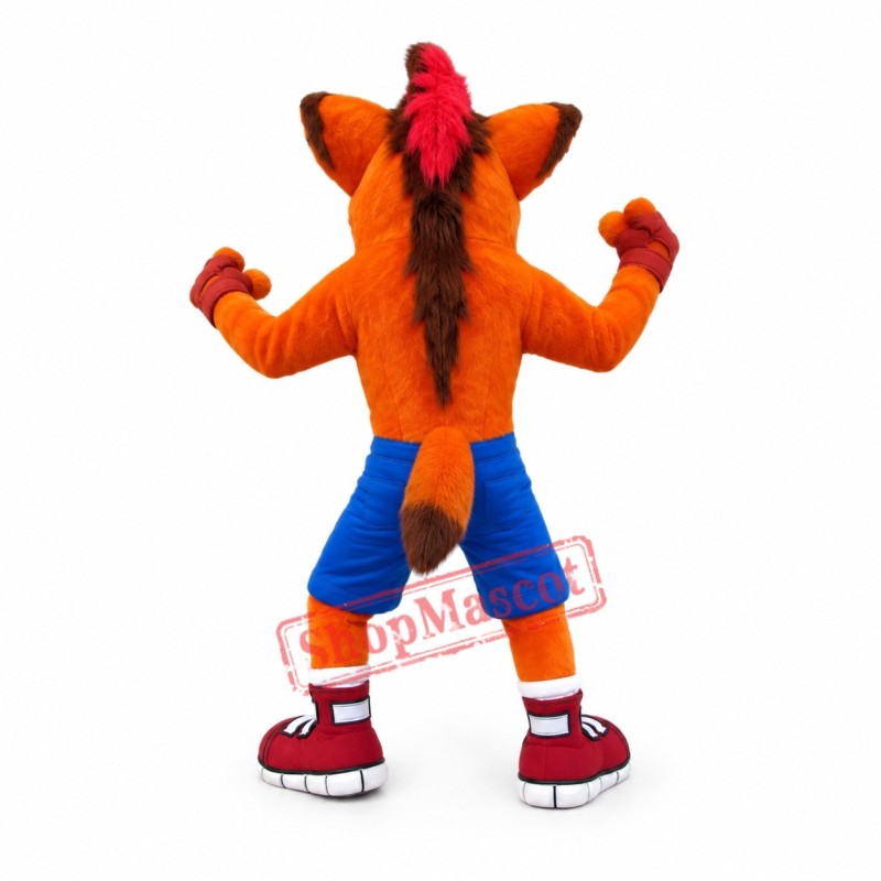 Crash Bandicoot Mascot Costume
