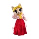Lovely Big Eye Cat Mascot Costume Lovely Big Eye Cat Mascot Costume