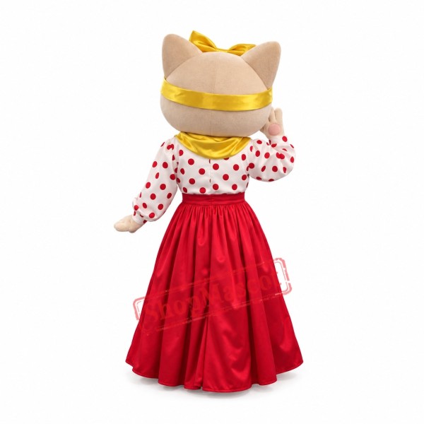Lovely Big Eye Cat Mascot Costume Lovely Big Eye Cat Mascot Costume