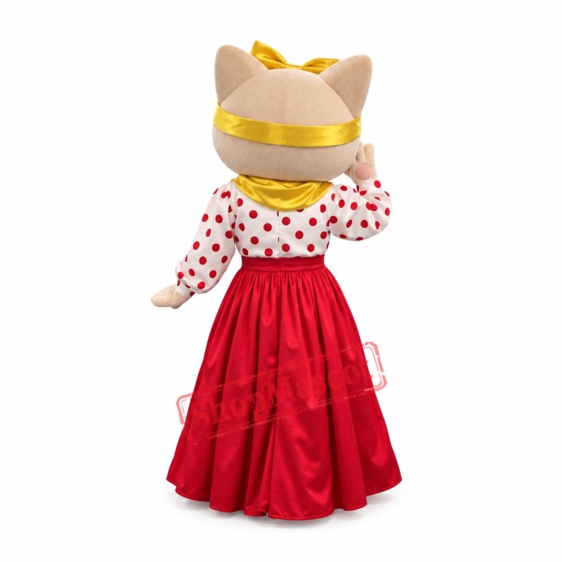 Lovely Big Eye Cat Mascot Costume Lovely Big Eye Cat Mascot Costume