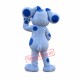 Lovely Blue Dog Mascot Costume Lovely Blue Dog Mascot Costume