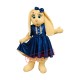 Beautiful White Bunny Mascot Costume Beautiful White Bunny Mascot Costume