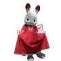 Super Lovely White Bunny Mascot Costume
