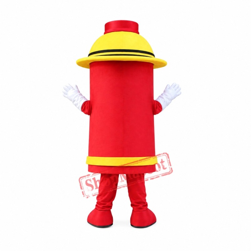 Cheap Fire Hydrant Mascot Costume Cheap Fire Hydrant Mascot Costume