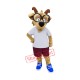 Learned Goat Mascot Costume Learned Goat Mascot Costume