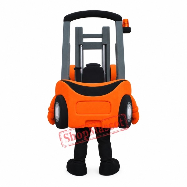 Forklift Mascot Costume
